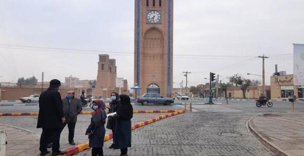 عکس میدان امام حسین جیرفت