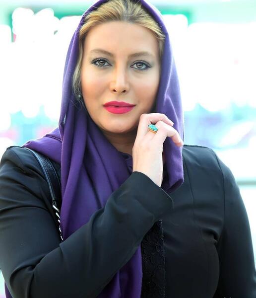 عکس با حجاب فریبا نادری