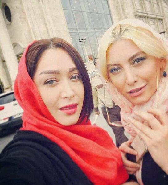 عکس با حجاب فریبا نادری