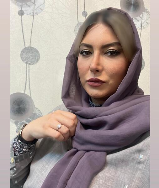 عکس با حجاب فریبا نادری