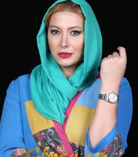 عکس با حجاب فریبا نادری