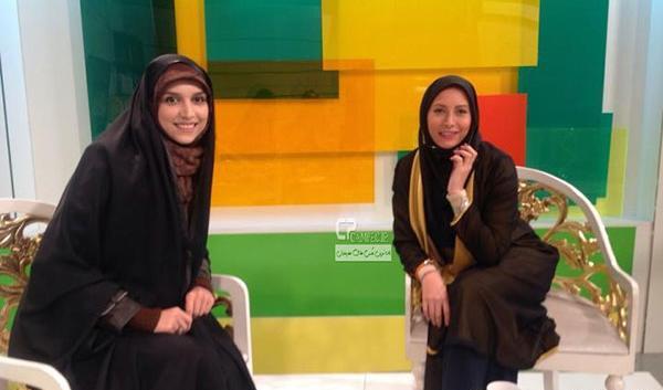 عکس با حجاب فریبا نادری