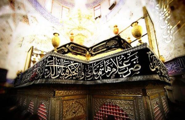 عکس حرم امام حسین در ماه محرم