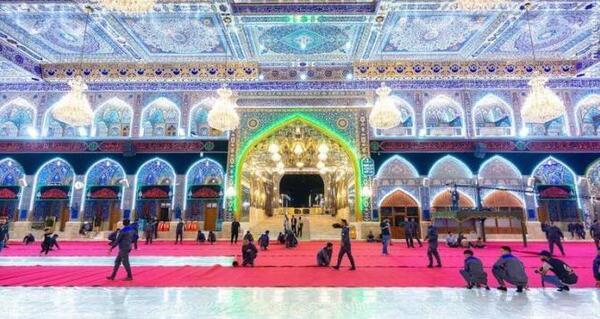 عکس حرم امام حسین در ماه محرم