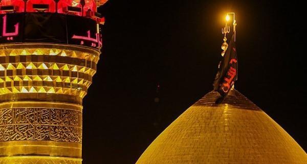 عکس حرم امام حسین در ماه محرم