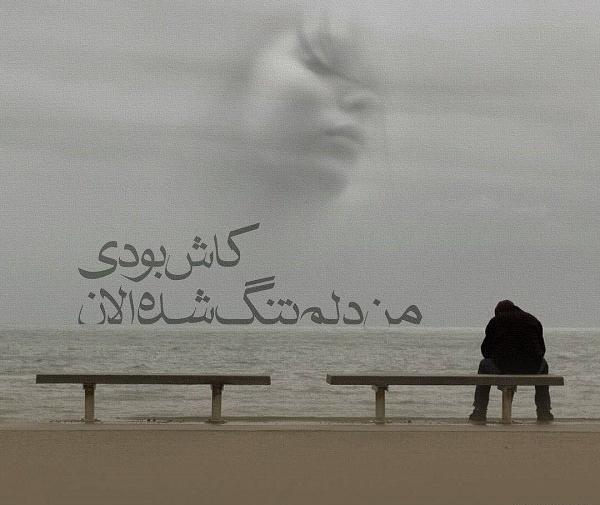 عکس نوشته کاش عاشقم بودی