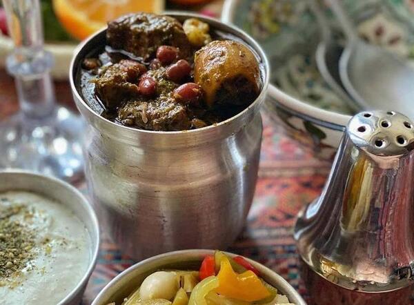 عکس آبگوشت قورمه سبزی