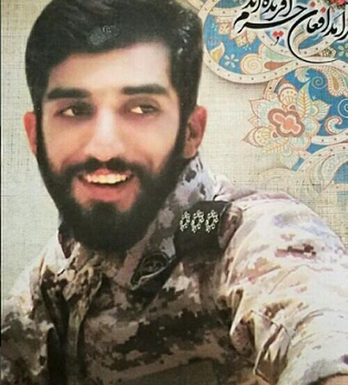 عکس نوشته شهید حججی