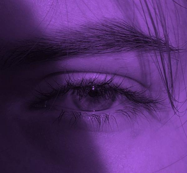 عکس دخترانه بنفش