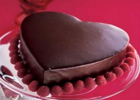 عکس کیک تولد دخترانه قلب
