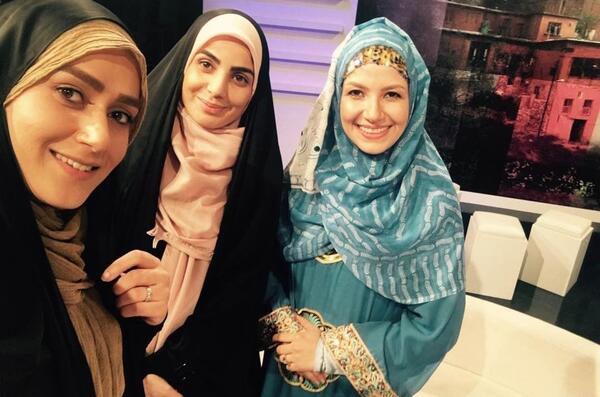 عکس مجری زن برنامه سلام تهران