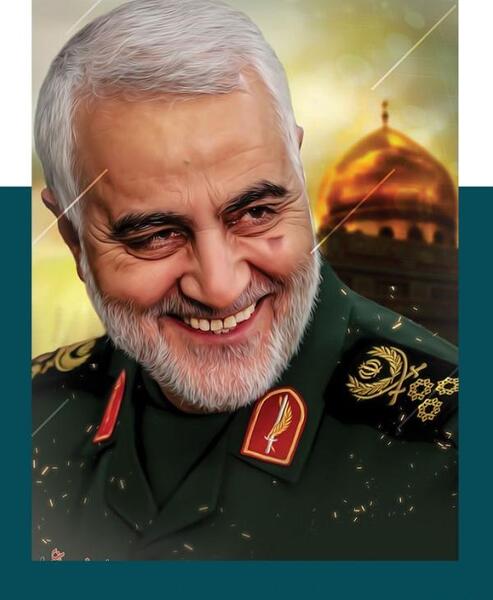 عکس لایه باز قاسم سلیمانی