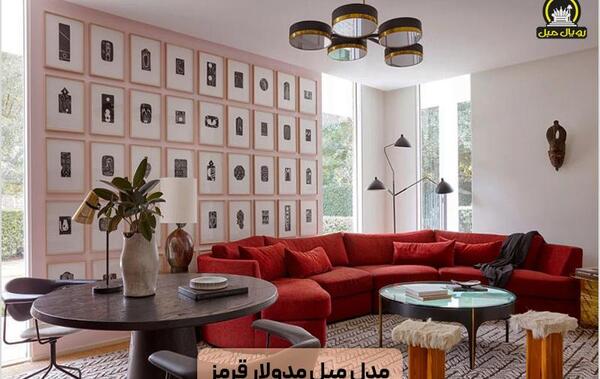عکس مبل قرمز