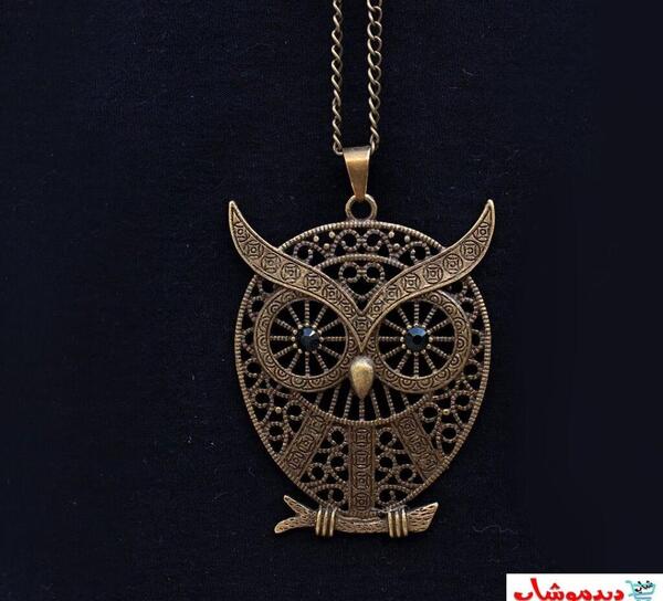 عکس جغد گردنبند