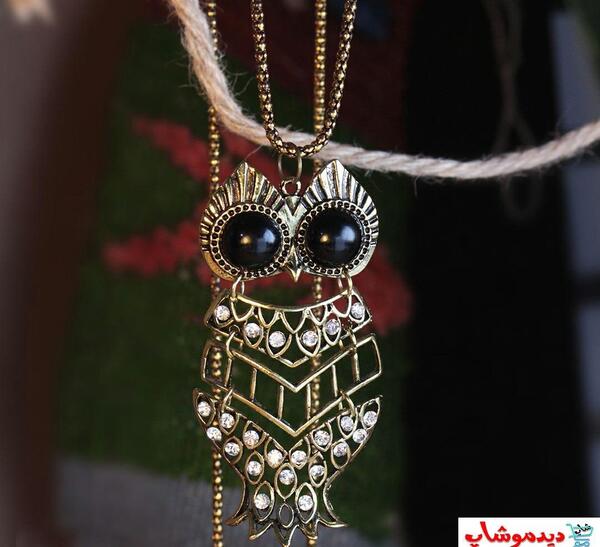 عکس جغد گردنبند