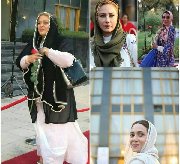 عکس پریناز ایزدیار در فرش قرمز