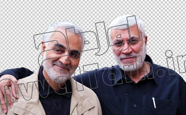 عکس حاج قاسم ابومهدی المهندس