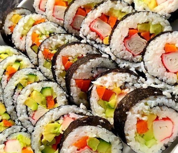 عکس غذا سوشی