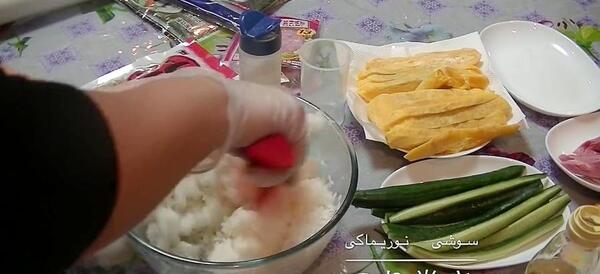 عکس غذا سوشی