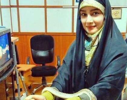عکس مجری زن زیبا