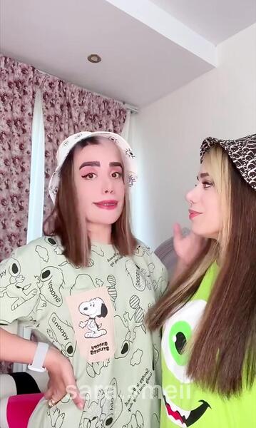 عکس سارا سمایی و خواهرش