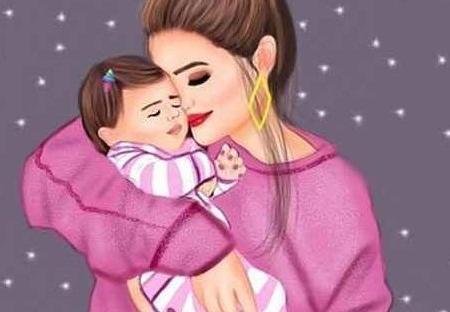 عکس فیک مادر دختری