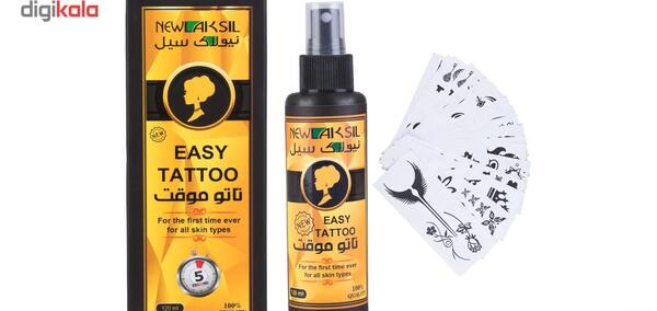 عکس تاتو موقت دخترانه