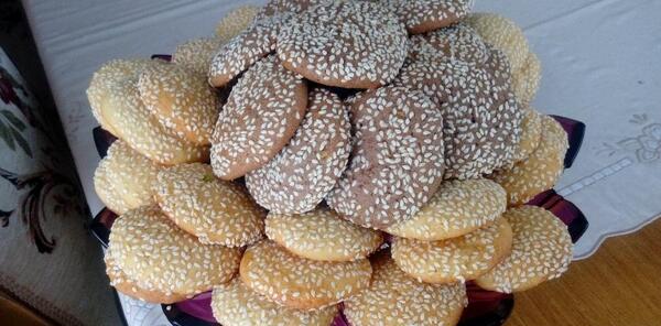 عکس شیرینی کنجدی