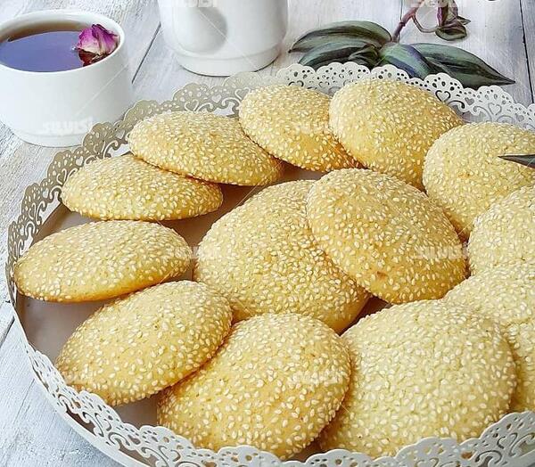 عکس شیرینی کنجدی