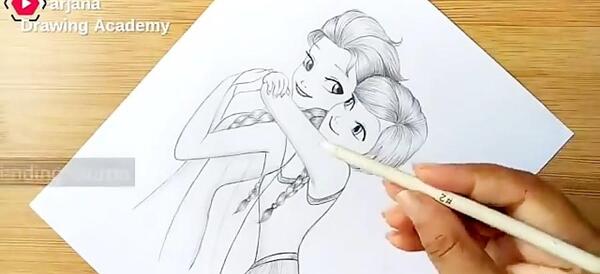 عکس نقاشی دخترانه ناخن