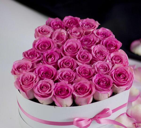 عکس قلب با گل عاشقانه