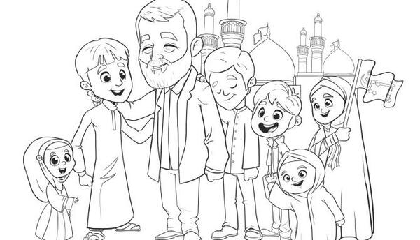 عکس حاج قاسم سلیمانی نقاشی چهره