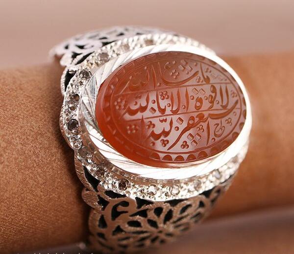 عکس انگشتر عقیق یمنی
