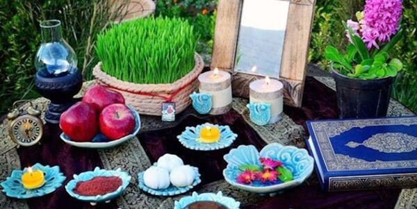عکس های جدید سفره هفت سین سنتی