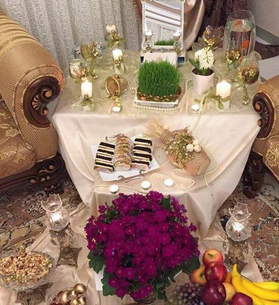 عکس های جدید سفره هفت سین سنتی