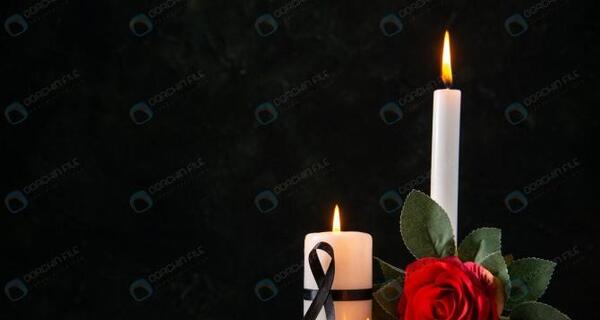 عکس شمع گل تسلیت