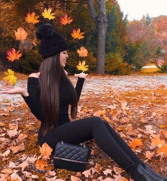عکس پاییزی شاد