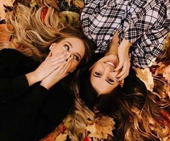 عکس هنری پاییزی دخترانه