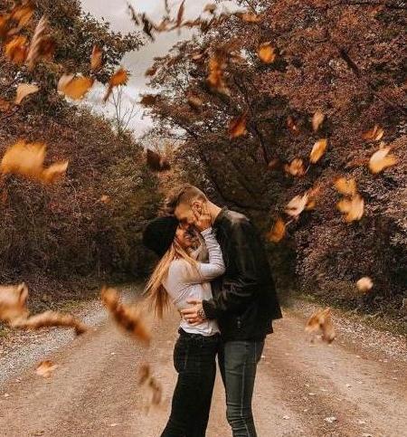 عکس هنری پاییزی دخترانه