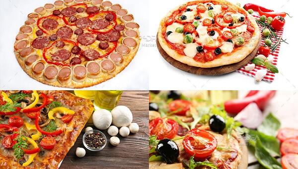 عکس پیتزا عروس