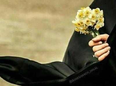 عکس گل نرگس غمگین