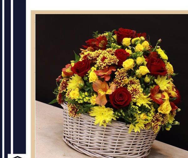 عکس نوشته گل پاییزی