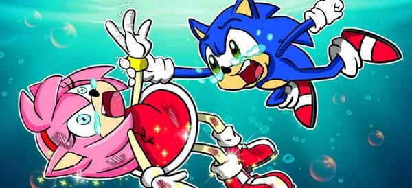 عکس زن سونیک سیاه