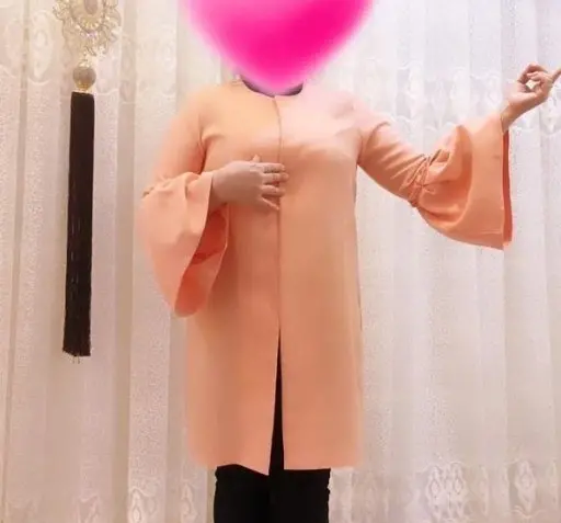 عکس مانتو گلبهی