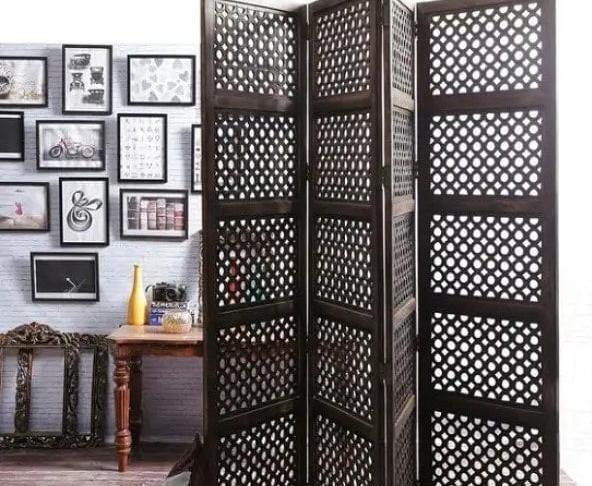 عکس پارتیشن چوبی سفید