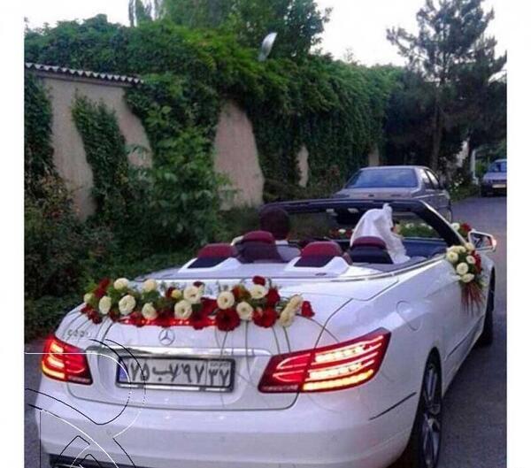 عکس ماشین عروس سانتافه