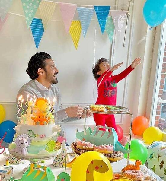 عکس بچگی کیسان دیباج