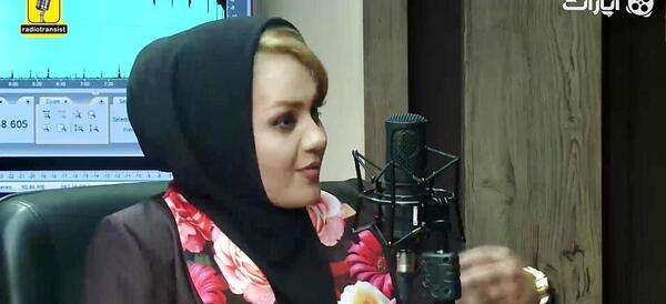 عکس مجری زن رادیو جوان
