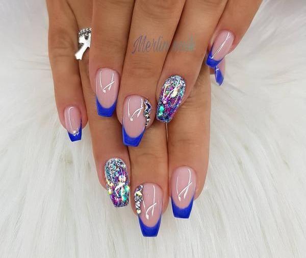 عکس طراحی ناخن در اینستاگرام