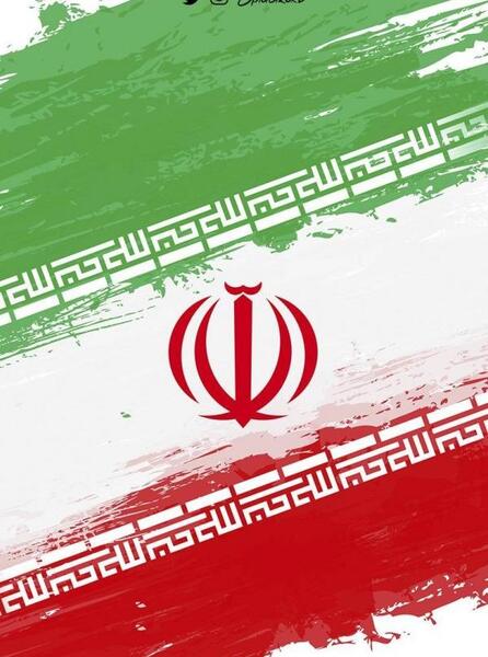 عکس پرچم ایران مشکی برای پروفایل